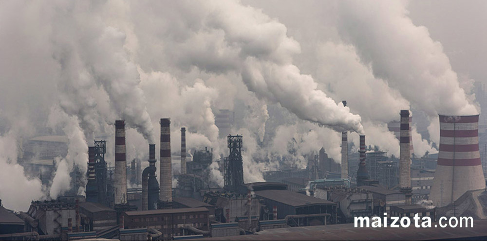 Ô nhiễm khí thải từ ống khói nhà máy